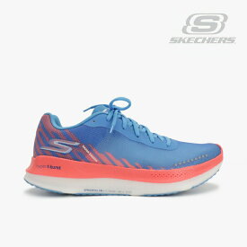 ▲スーパーSALE半額以下］SKECHERS｜W Go Run Razor Excess/ スケッチャーズ/ゴー ラン レイザー　エクセス/ブルーxコーラル #