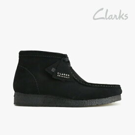 ・CLARKS｜Wallabee Boot/ クラークス/ワラビー ブーツ/ブラックスウェード #