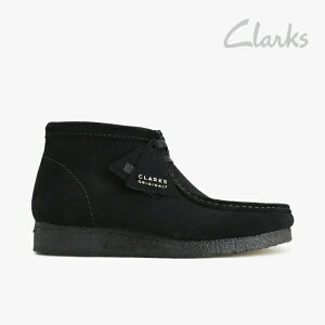 ECLARKSbWallabee Boot Suede/ N[NX/r[ u[c XG[h/ubN #