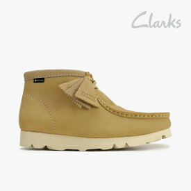 ＊CLARKS｜Wallabee BT Boots GTX Suede/ クラークス/ワラビー ブーツ ゴアテックス スエード/メープル #