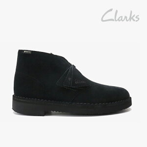 ・CLARKS|Desert Boot GTX Gore-Tex Suede Vibram/ クラークス/デザート ブーツ ゴアテックス スエード ビブラム/ブラック #