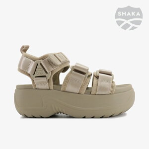 �ESHAKA�bW Neo Bungy Evol Chunky Platform Sandal/ �V���J/�l�I �o���W�[ �G�{�� �`�����L�[ �v���b�g�t�H�[�� �T���_��/�g�[�v #