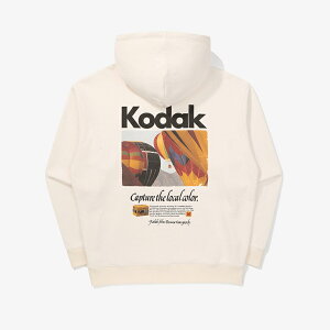 �EKODAK APPAREL�bScenery Graphic Half Zip Up Hoody Sweat/ �R�_�b�N/�V�[�i���[ �O���t�B�b�N �n�[�t �W�b�v�A�b�v �t�[�f�B �X�G�b�g/�A�C�{���[ #