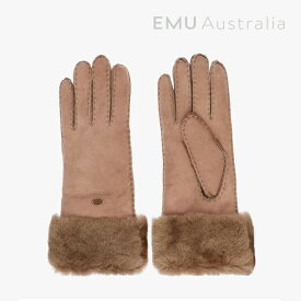 ・EMU｜Apollo Bay Gloves Sheepskin/ エミュー/アポロ ベイ グローブ シープスキン ムートン/マッシュルーム #