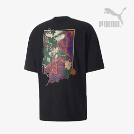 ・PUMA｜P.A.M. Graphic T-Shirt/ プーマ/コラボ グラフィック Tシャツ/ブラック #