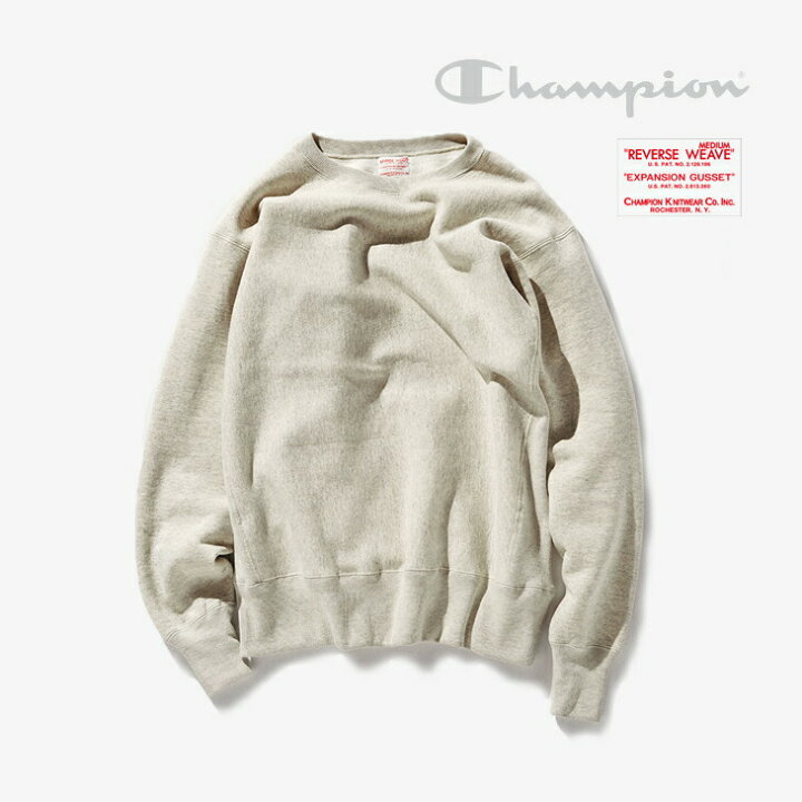 楽天市場】・CHAMPION｜Reverse Weave 2nd Patent Crew Neck Sweat 
