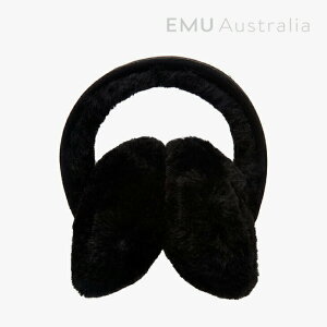 �FEMU�bW Angahook Earmuff Premium Australian Sheepskin/ �G�~���[/�A���K�t�b�N �C���[�}�t �v���~�A�� �I�[�X�g�����A�� �V�[�v�X�L��/�u���b�N #