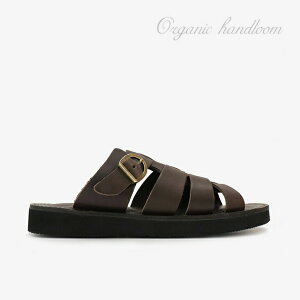 ��ORGANIC HANDLOOM�bJapan Made Montereau Slide Oil Leather/ �I�[�K�j�b�N�n���h���[��/�W���p�� ���C�h �����g���[ �X���C�h �I�C�� ���U�[/�_�[�N�u���E�� #