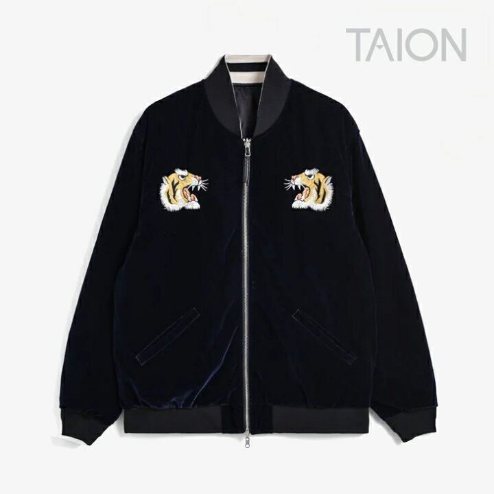 楽天市場】・TAION｜Japan Special Reversible Sukajan Down Jacket 
