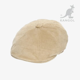 ・KANGOL｜Cord Hawker Hunting/ カンゴール/コード ホーカー ハンチング/ベージュ #