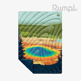 ・RUMPL｜Original Puffy Blanket/ ランプル/オリジナル パフィーブランケット/イエローストーン #