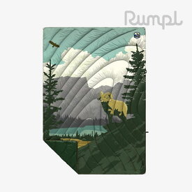 ：RUMPL｜Original Puffy Blanket/ ランプル/オリジナル パフィーブランケット/ロッキーマウンテン #