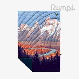 ・RUMPL｜Original Puffy Blanket/ ランプル/オリジナル パフィーブランケット/グランドテトンパーク #