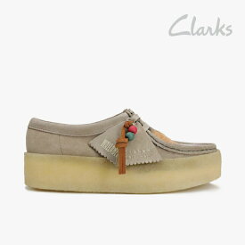 ＊CLARKS｜W Wallabee Cup Combi/ クラークス/ワラビー カップ コンビ/グレー #