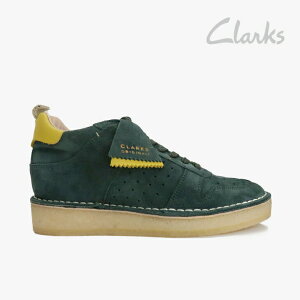 *CLARKS|W Desert Run Suede/ クラークス/デザートランスエード/ダークグリーン #