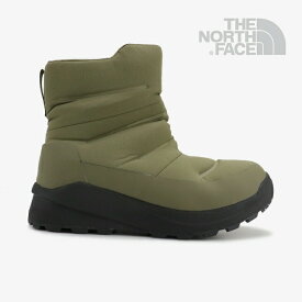 ＊THE NORTH FACE｜Nuptse Down Bootie II WP/ ノース フェイス/ヌプシ ダウン ブーティ 2 ウォータープルーフ/ミリタリーオリーブ×TNFブラック #