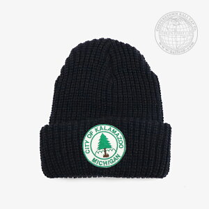 �FCOOPERSTOWN BALL CAP�bUSA Made Wide Rib Knit Cap Acrylic Kalamazoo Michigan/ �N�[�p�[�Y�^�E��/�A�����J ���C�h ���C�h ���u �j�b�g �L���b�v �J���}�Y�[ ���b�V�[�Y �~�V�K��/�l�C�r�[ #