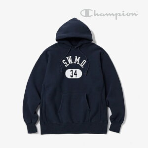 MCHAMPIONbTrue To Archives Reverse Weave Hooded Sweatshirt S.W.M.O. 34/ `sI/gD[ gD A[JCuX o[X EB[u t[fB[ XEFbgVc/lCr[ #