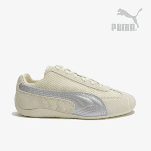 ・PUMA|Speedcat Premium Mesh Suede/ プーマ/スピードキャット プレミアム メッシュ スエード/アイボリーxマットシルバー #