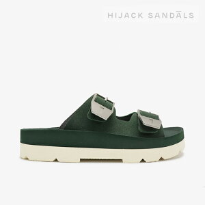 �EHIJACK SANDALS�bCampbell Slide Double-Buckel Sandal Platform/ �n�C�W���b�N �T���_��/�L�����x�� �X���C�h �_�u���o�b�N�� �T���_�� �v���b�g�t�H�[��/�^�C�� #