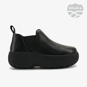 �FSHAKA�bW Chelsea Bootie Evol Chunky Platform/ �V���J/�`�F���V�[ �u�[�e�B�[ �G�{�� �`�����L�[ �v���b�g�t�H�[��/�u���b�N #