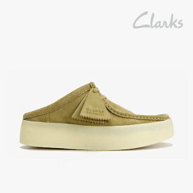 ・CLARKS｜Wallabee Cup Lo Suede/ クラークス/ワラビー カップ ロー スウェード/メープル #