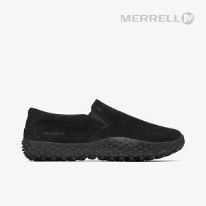 ・MERRELL|W Wrapt Slip-On Barefoot Suede Quantum Grip/ メレル/ラプト スリッポン ベアフット スエード クァンタム グリップ/ブラック #