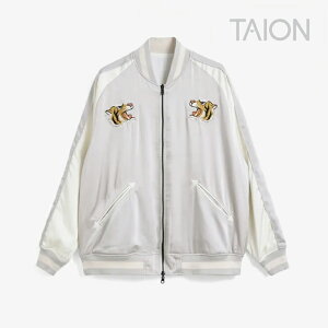 �ETAION�bNon-Down Japan Special Reversible Sukajan Jacket Blouson/ �^�C�I��/�m�� �_�E�� �W���p�� �X�y�V���� ���o�[�V�u�� �X�J�W���� �W���P�b�g �u���]��/�I�t�z���C�gx�N���[�� #