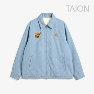 �ETAION�bNon Down Reversible Vetjan Vietnam Jacket Blouson/ �^�C�I��/�m�� �_�E�� ���o�[�V�u�� �x�g�W���� �x�g�i�� �W���P�b�g �u���]��/�u���[�f�j�� #