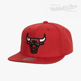 ▲ スーパーSALE 半額以下］MITCHELL&NESS｜NBA Conference Patch Snapback Bulls/ ミッチェルアンドネス/カンファレンス パッチ スナップバック ブルズ/レッド #