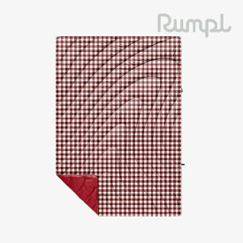 ・RUMPL｜Original Puffy Blankets/ ランプル/オリジナル パフィー ブランケット/レッドギンガム #