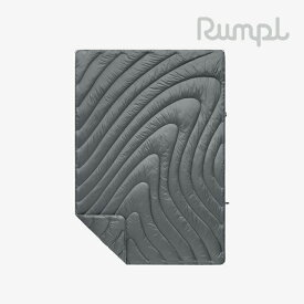 ・RUMPL｜Original Puffy Blankets/ ランプル/オリジナル パフィー ブランケット/チャコール #