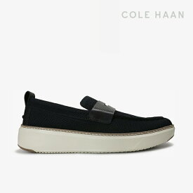 ＊COLE HAAN｜GrandPro Topspin Penny Loafer Stitchlite/ コール ハーン/グランドプロ トップスピン ペニー ローファー スティッチライト/ブラックxシルバー #