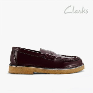 ECLARKSbW Nomad Loafer Patent Amber Crepe Sole/ N[NX/m}h [t@[ peg Ao[ N[v \[/C #