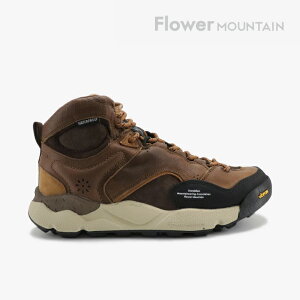 ・FLOWER MOUNTAIN|Back Country Hi Shurink Leather WP Hydro Guard Vibram/ フラワー マウンテン/バック カントリー ハイ シュリンク レザー ウォータープルーフ ビブラム/ブラウン #