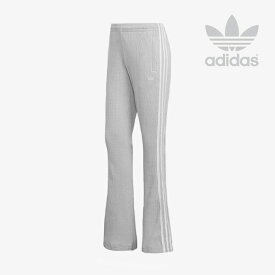 ：ADIDAS Originals｜W Waffle Knit Flare Pants/ アディダス/ワッフル ニット フレア パンツ/グレーツー #