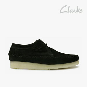  X[p[SALE zȉnCLARKSbWeaver Suede/ N[NX/EB[o[ XG[h/ubN #