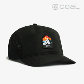 ・COAL｜The Peak Outdoor UPF 5 Panel Cap/ コール/ピーク アウトドア 5 パネル キャップ/ブラック #