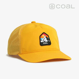 ・COAL｜The Peak Outdoor UPF 5 Panel Cap/ コール/ピーク アウトドア 5 パネル キャップ/イエロー #