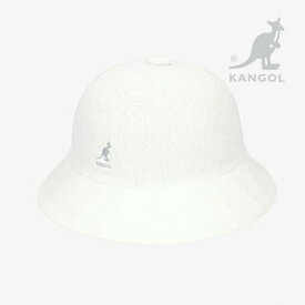 ：KANGOL｜Bermuda Casual Hat/ カンゴール/バミューダ カジュアル ベル ハット/ホワイト #