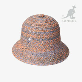 ＊KANGOL｜Paper Braid Casual/ カンゴール/ペーパー ブレード カジュアル ベル ハット/スターリーブルーミックス #