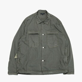 ＊STONEMASTER｜SM Field Shirts Hybrid/ ストーンマスター/オーバーサイズ フィールド シャツ ハイブリッド/カーキグリーン #