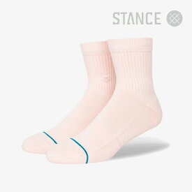 ・STANCE｜Icon Quarter Socks/ スタンス/アイコン クォーター ソックス/ピンク #