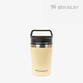 ・STANLEY｜Japan Shiki Shortstack Travel Mug 8oz/ スタンレー/ジャパン シキ ショートスタック トラベル マグ/イエローベージュ #