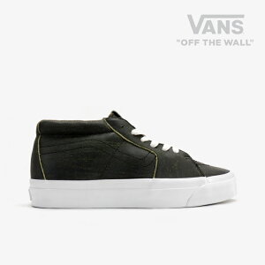 �FVANS Premium�bSk8-Mid 83 Lx Aged Leather/ ���@���Y/�v���~�A�� �X�P�[�g�~�b�h ���b�N�X �G�C�W�h ���U�[/�u���b�N #