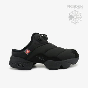�EREEBOK�bInstapump Fury Mule Primaloft/ ���[�{�b�N/�C���X�^�|���v �t���[���[ �~���[�� �v���}���t�g/�u���b�Nx�u���b�N #