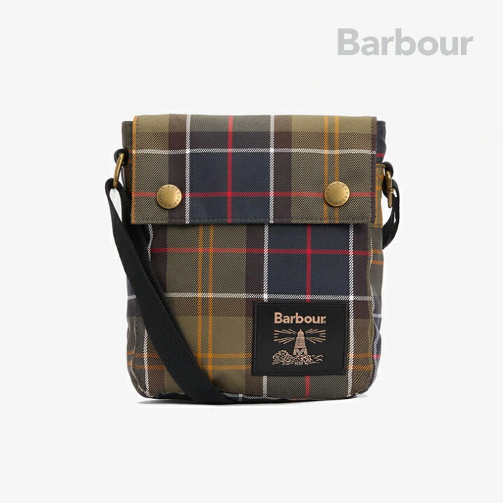 楽天市場】・BARBOUR｜Torridon Tartan Check Flight Bag/ バブアー 