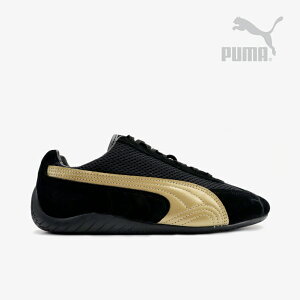 ・PUMA|Speedcat Premium Suede Mesh/ プーマ/スピードキャット プレミアム スエード メッシュ/ブラックxゴールド #