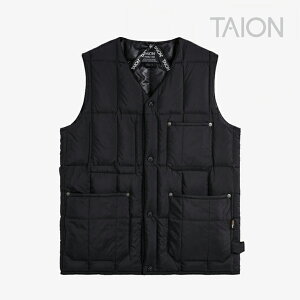 �ETAION�bWork V-Neck Button Down Vest/ �^�C�I��/���[�N V�l�b�N �{�^�� �_�E�� �x�X�g/�u���b�N #
