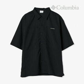 ・COLUMBIA｜Road to Mountain Camplovers SS Shirt/ コロンビア/ロード トゥ マウンテン ショートスリーブ シャツ/ブラック #